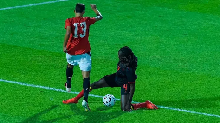 إصابة أحمد فتوح في مباراة مصر ضد جنوب السودان ضمن تصفيات كأس الأمم الإفريقية