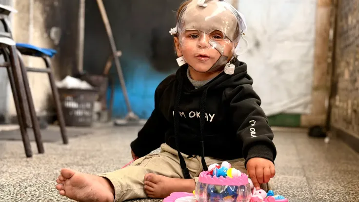 أطفال غزة يعانون من جراح الحرب وضحاياها
