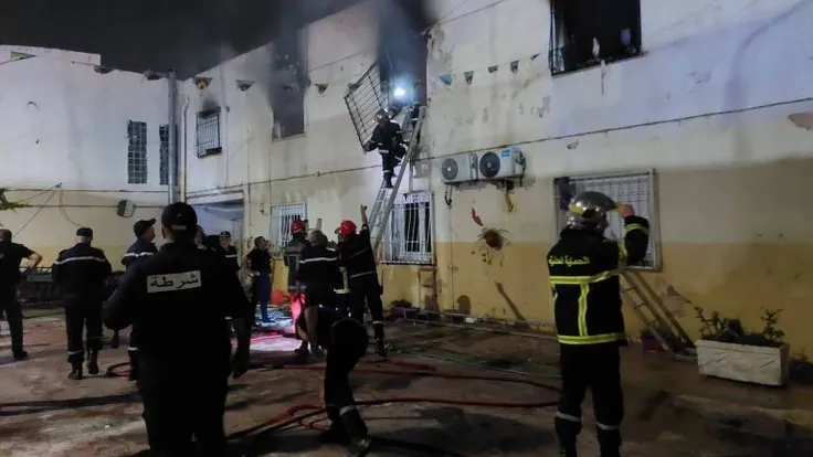 حريق مدمر في دار أيتام بالجزائر: 11 قتيلا و19 مصابا