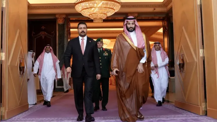 ولي العهد السعودي يلتقي رئيس وزراء العراق في الرياض لتنسيق الأمن الإقليمي