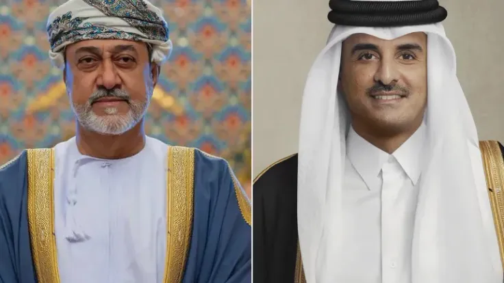 إتصال هاتفي بين أمير قطر وسلطان عُمان: البحث عن حل سلمي