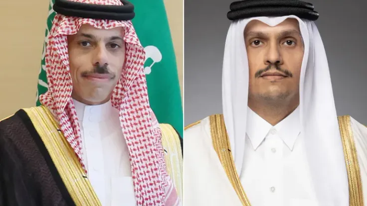 قطر والسعودية تبحثان التطورات الإقليمية هاتفيا