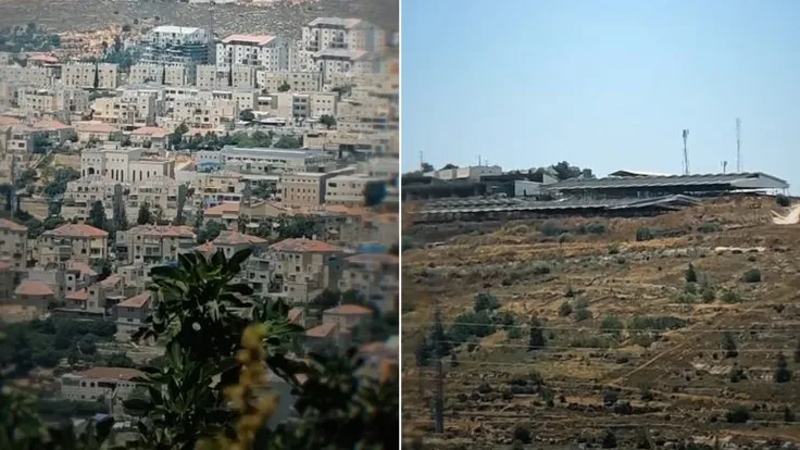 نحالين تتحول إلى جزيرة وسط مستوطنات الاحتلال