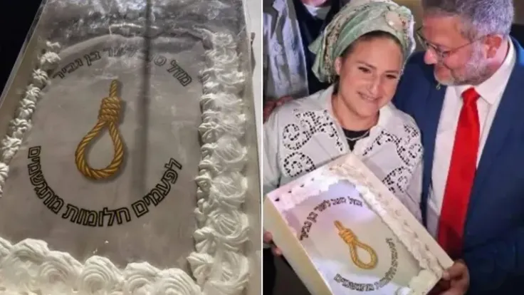 كعكة المشنقة في عيد ميلاد بن غفير: احتفاء بالعنف والقتل