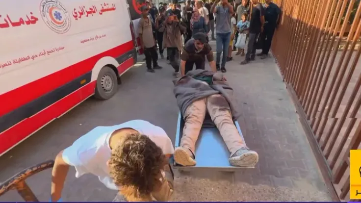 قصف طيران الاحتلال على مقهى في مواصي خان يونس يوديّان شفيانًا