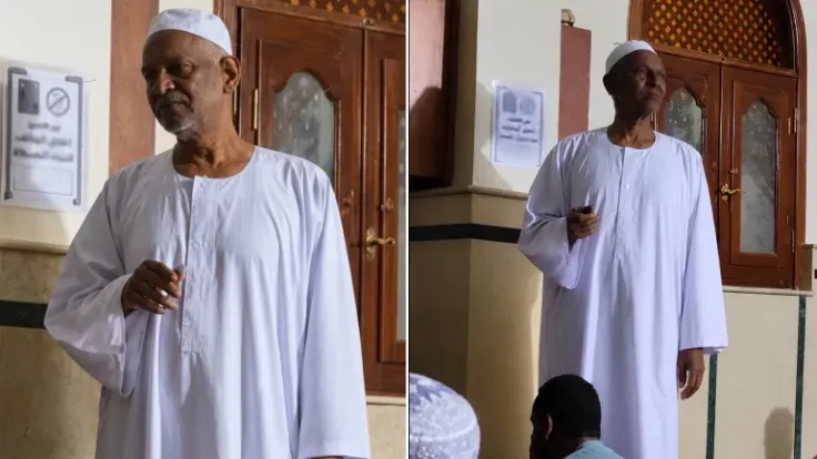سوداني يودّع مصر برسالة شكر من داخل مسجد بعد ثلاث سنوات