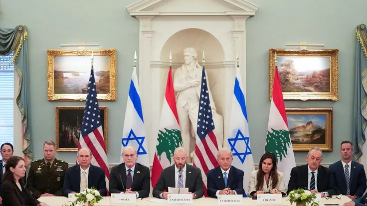مناطق الانسحاب تشكل محور المفاوضات الأمريكية بين لبنان وإسرائيل
