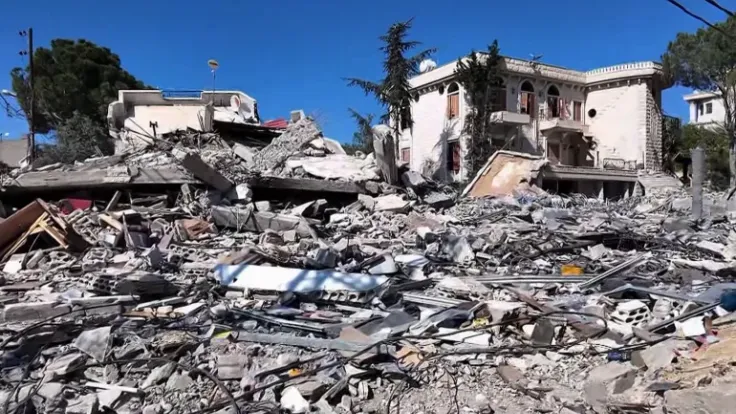 دمار هائل في بلدات النبطية جنوب لبنان بعد القصف الإسرائيلي