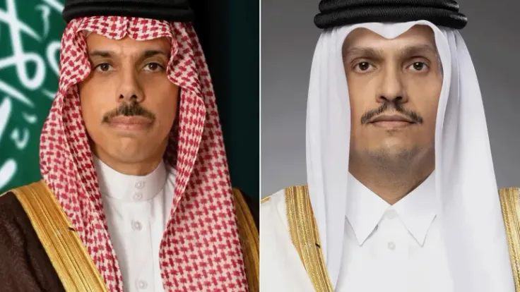 السعودية وقطر يناقشان دعم استقرار المنطقة وسط تصعيد إيراني