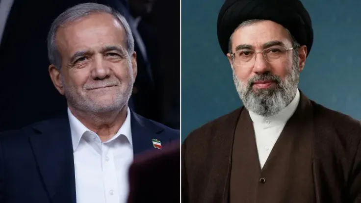 المرشد الأعلى الإيراني يلتقي الرئيس بزشكيان ويهنئ قاليباف رضائي على منصبه الجديد