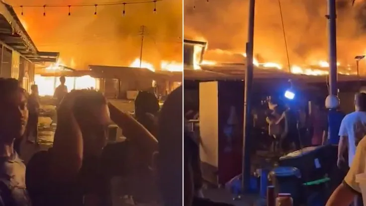 حريق يلتهم ألف منزل في ماليزيا ويشرد آلاف العائلات