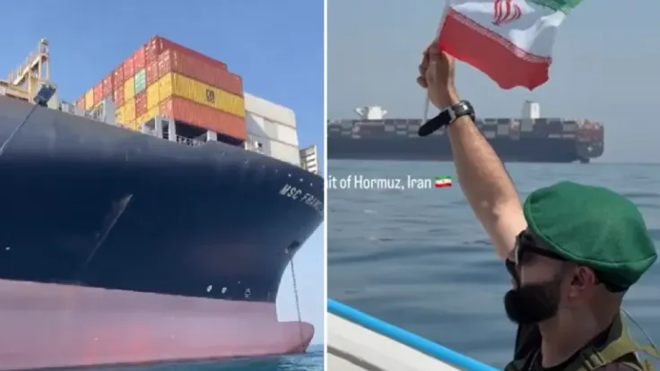 إيران في مضيق هرمز: هل استولت على أكبر سفينة أمريكية؟