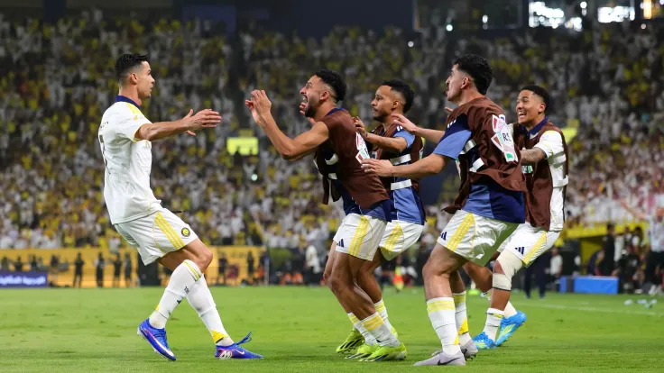 خسارة النصر أمام ألميريا في البرتغال تحت عين رونالدو