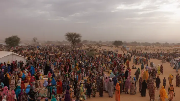معاناة لاجئي السودان في تشاد: جحيم العطش والجوع تحت حرارة ٥٠ درجة