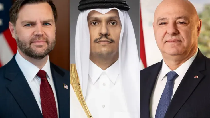 اتصال قطري أمريكي برئيس لبنان على هامش قمة لوسيرن يحدّث وقف إطلاق النار