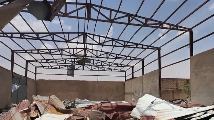الجزيرة تكشف عن دمار شامل بالبنية التحتية ومنازل الأبيض