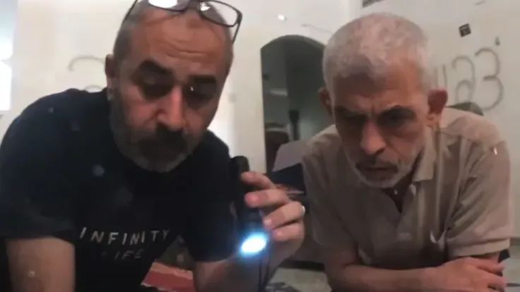 القسام تنشر لقطات جديدة للسنوار وقائد كتيبة تل السلطان قبل استشهادهما