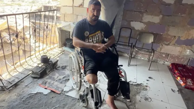 الأسير الفلسطيني جبريل الصفدي: مأساة بلا ساق ولا ولد في غزة