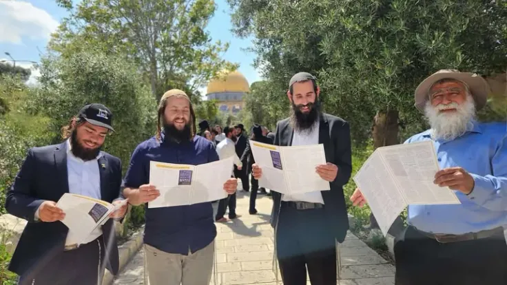 مستوطنون يدخلون نصوص صلاة جبل الهيكل إلى الأقصى: أول مرة