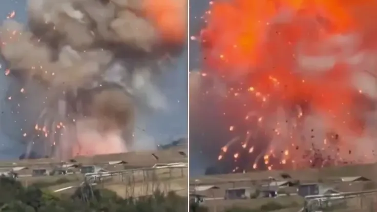 انفجار قوي في مصنع ذخائر كوليفيرو جنوب روما يثير قلق السلطات