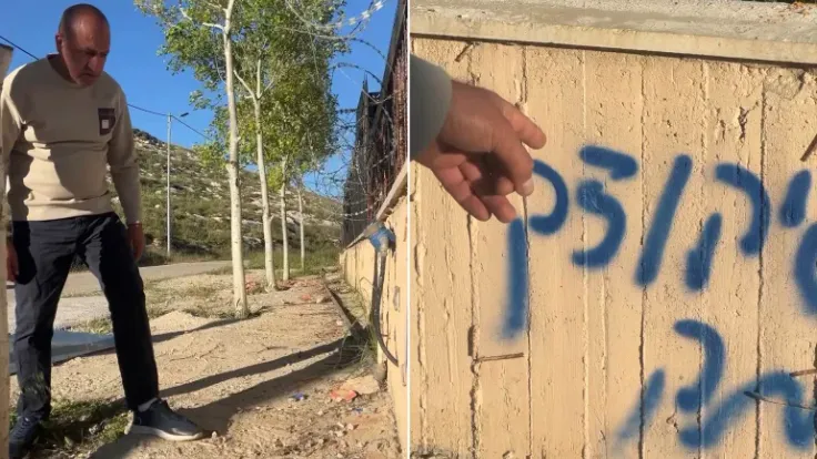 فلسطيني يحيط منزله بالأسلاك الشائكة.. إليكم السبب