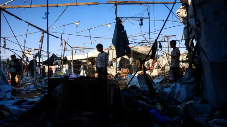 استشهاد 9 فلسطينيين بضربات إسرائيلية على غزة وخان يونس