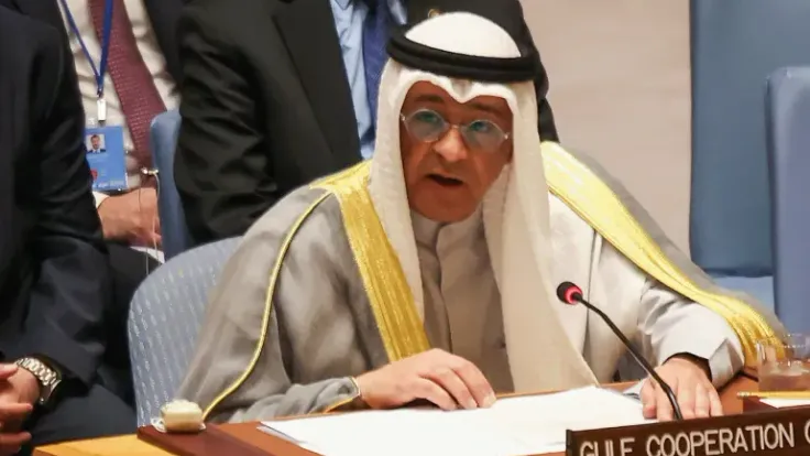 جاسم البديوي يندد بهجمات إيران ويُؤكد خرق القانون الدولي